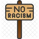 No Racism Diversity No Icon