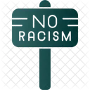 No Racism Diversity No Icon