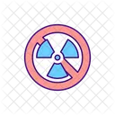 No Radiation Sign  Icon