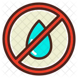 no rain symbol