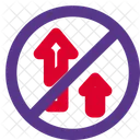 No rebasar  Icono