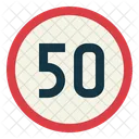 No rebasar  Icono