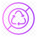 No reciclable  Icono