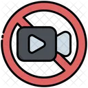 No Record No Video Video Not Allow Icon