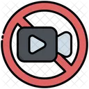 No Record No Video Video Not Allow Icon
