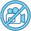 No Recording No Video Recording Block Recording Icon