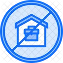 No Remote Work No Work From Home Remote Work Not Allowed Icon
