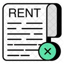 No Rent Paper  Icon