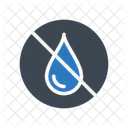 Agua Combustible No Permitido Icono