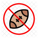 Sport Rugby Banned Icon