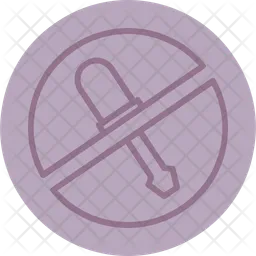 No screwdriver  Icon