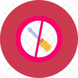 No screwdriver  Icon