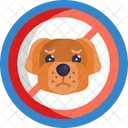 No Se Permiten Mascotas Prohibido Firmar Icono