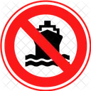 No Ship No No Boat Icon