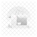 出荷なし、出荷、配達 アイコン