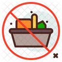 No Shopping Shopping Cancel No Buying Icon