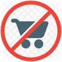 No Shopping Cart  Icon