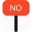 No Sign Board Icon