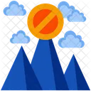 No Signal Area No Signal Mountains Icon