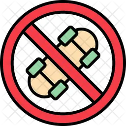 No skateboard  Icon