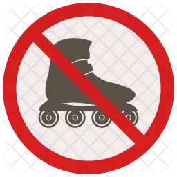 No skating  Icon