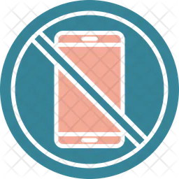 No Smartphone  Icon