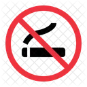 No Smoke Prohibition Forbidden Icon