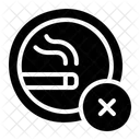 No Smoke Cigarette No Smoking Icon
