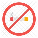 Cigarette Smoking No Cigarette Icon