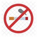 Cigarette Smoking No Cigarette Icon