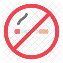 No Smoking Prohibition Restriction Icon