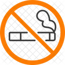 No Smoking Prohibited Ban Icon