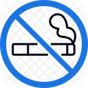 No Smoking Prohibited Ban Icon