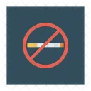 No Smoking Not Allowed Stop Icon