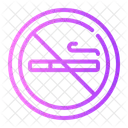 No Smoking Warning Sign Signaling Icon