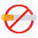 No Smoking No Tobacco No Cigarette Icon