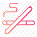 No Smoking Nicotine Icon