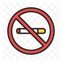 No Smoking Cigarette No Smoke Icon