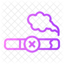 No Smoking Nicotine Icon