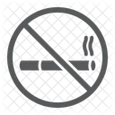 No Smoking Forbidden Icon