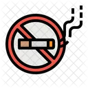 Smoking Cigarette Forbidden Icon