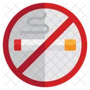 No Smoking No Cigarette Cigarette Icon