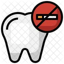 No Smoking Dental Care Dentist Icon