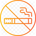 No Smoking Cigarette Forbidden Icon