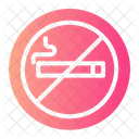 No Smoking No Cigarette Smoking Prohibited Icon