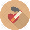 Quit Smoking Disease Heart Icon