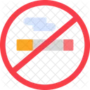 No Smoking Ban Cigarette Icon