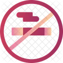 No Smoking Ban Cigarette Icon