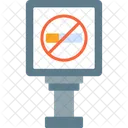 No Smoking Cigarette Forbidden Icon