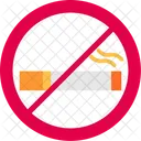 No Smoking Cancer Cigarette Icon